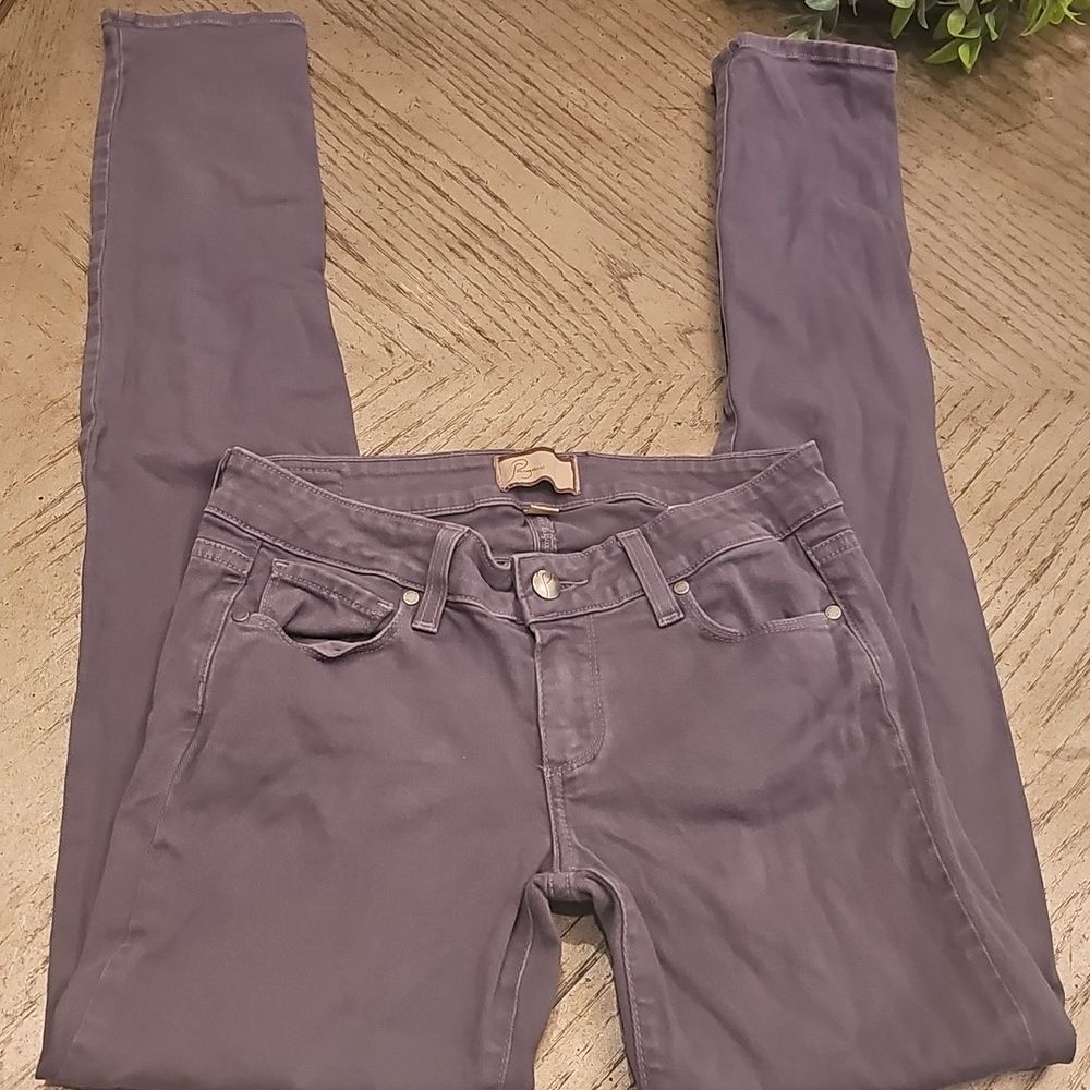 Paige denim gray jeans size 26🤍🖤